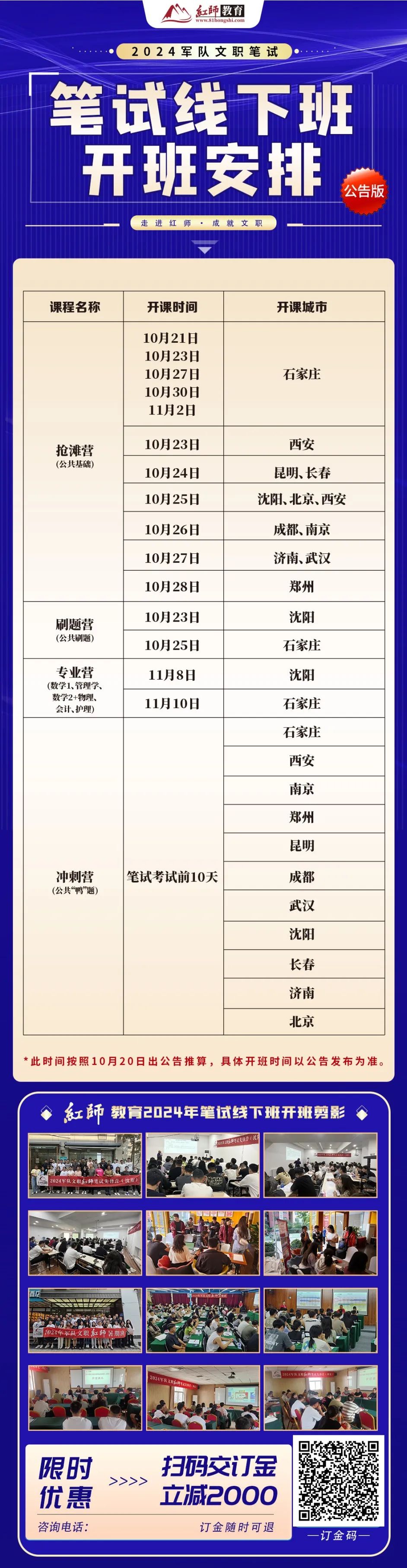 軍隊(duì)文職筆試有線(xiàn)下課嗎